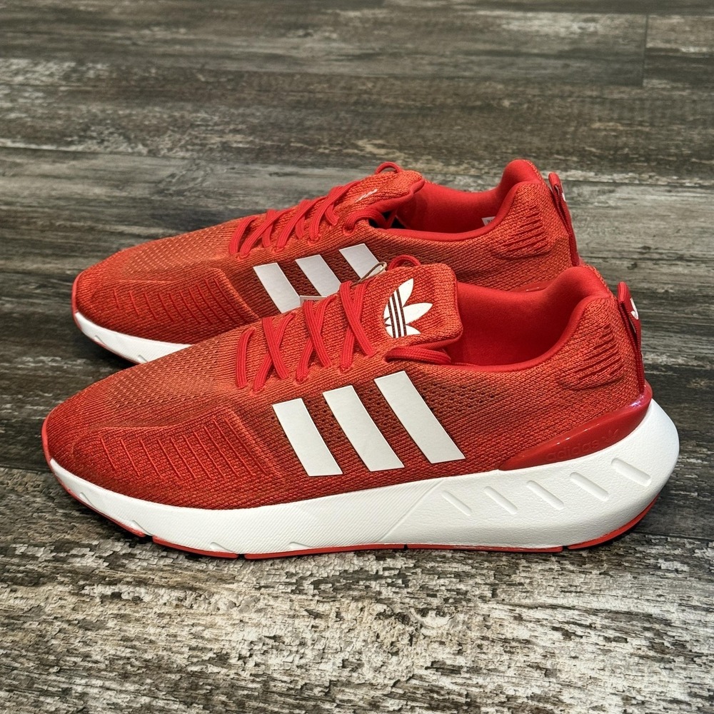 Adidas Swift Run 22 Shoes Mens Size 9 Knit Athletic GZ3497 Sneakers Gym NEW - Picture 10 of 12